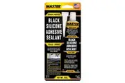 Black Silicone Adhesive Sealant 85g - MASTER - M11-1