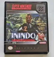 Inindo Way of the Ninja (Super Nintendo) SNES Box BEST Quality Available