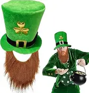 St Patrick's Day Costume - Leprechaun Headpiece,Festival Carnival Party Costumes, St Patricks Day Accessories- For Men -Women
