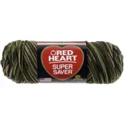 3 Pack Red Heart Super Saver Yarn-Camouflage E300B-971