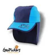 Radicool Legionnaire Hat Infant Navy & Turquoise XXS Cap #RLXXSN