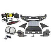 Ultimate Guard No Loop Bumper Bullbar Lights Winch for Mitsubishi Triton 06-14
