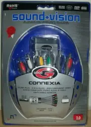 Bi-Directional Switchable RGB Scart Cable 240p PVM BVM CRT gscartsw BNC