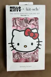 Hello Kitty x Kitsch Heatless Curling Set