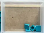 LEGO Parts - Dark Turquoise Slope 30 1 x 1 x 2/3 - No 54200 - QTY 5