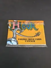 1991 Topps Hook Movie Super Glossy Trading Cards Sealed Pack-Robin Williams