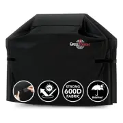 52" Heavy Duty BBQ Grill Cover - Waterproof, UV Resistant, Fits Weber, Charbroil