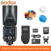 Godox V100O 100W Flash TTL Speedlight 2.4G Wireless for Olympus (V1Pro Upgraded)