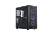 Cooler Master Elite 502 ATX ARGB Fan Tempered Glass Case - Black (Without Power Supply) [E502-KGNN-SAZ]