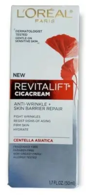 L'Oreal Paris Revitalift Cicacream Anti-Aging Face Moisturizer 1.7 Fl. Oz.