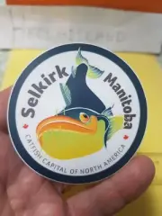 CATFISH CAPITAL OF NORTH AMERICA SELKIRK MANITOBA STICKER 3 Inches L@@K Low $ £