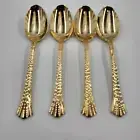 (4) Tablespoons Supreme Cutlery Towle Gold Electroplated Flatware
