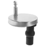 2 Pcs Toilet Seat Hinges Quick Release Button Pusher Dual Screw Hardware Screws