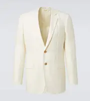 [Gabriela Hearst] Gabriela Hearst Wool, silk, and linen suit jacket AU 93 white