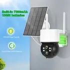 360° Wireless Security Camera PTZ WiFi IP Solar Powered Energy CCTV Home Outdoor