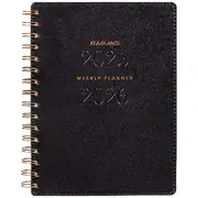At-A-Glance A5 Week to View Signature FY25/26 Diary Black