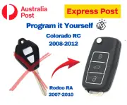 Remote Transponder Key FOR HOLDEN COLORADO RC RODEO RA 2007 2008 2009 2010 2011