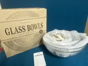 NEW Williams Sonoma Duralex 10 Piece Set Glass Measuring Nesting Bowl Set NIB