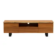 Baxter 1800mm Timber Entertainment Unit - Blackwood