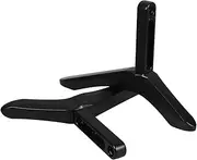 CONGARTENO Heavy Duty Tv Stand for Bedroom No-Drill Desktop Tv Mount Small Tv Riser Stand Universal Tv Base Leveling Feet