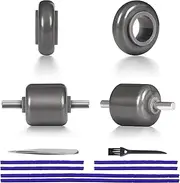 Upgrade Roller + Plush Strips Compatible with Dyson V15 V10 Slim V12 Slim Detect Absolute Vacuum Replacement Parts, Slim Head Accessories