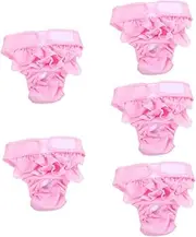 5pcs Physiological Pants Puppy Male Dog Diapers Dog Suspenders for Diapers -Harassment Pants for Dog Pet Physical Pant Dog Sanitary Diaper Indoor Pet Diaper Dog Pants