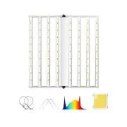 SK720 LED Grow Lights, 720 Watt with 3144pcs Diodes 8 Bars Full Spectrum Grow...