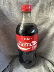 Share A Coke with Antonio 2025 Personalized Gift Coca Cola Bottle 20oz