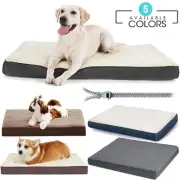Orthopedic Dog Bed Memory Foam Pet Sofa Cushion Removable Washable Cover
