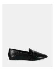[Novo Shoes] Cantero Ballet in Black Croc