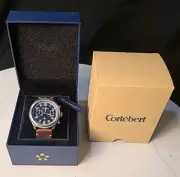 Cortebert Ouragon watch CB-3009 Chronograph New With Tags