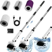 Spin Scrubber - Cordless Power Scrubber up to 450RPM Powerful Cleaning with 8 Re