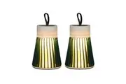 2PK Licht USB Powered Outdoor Garden Light And Bug Zapper Warm White 6x9x16.2cm