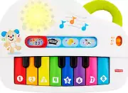 Laugh & Learn Silly Sounds Light-Up Piano, Take-Along Toy Piano with Lights, Mus