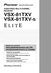 Pioneer VSX-81TXV Receiver Owners Manual