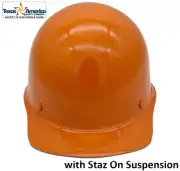 MSA Skullgard Cap Style with StazON Suspension - Custom Orange