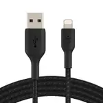 Braided Lightning to USB-A Cable (1m / 3.3ft, Black)