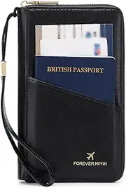 [CHUAN boutique] Long Zipper Passport Bag Multi-Function Travel Ticket Storage Document Bag Lightweight Travel Document Pouch