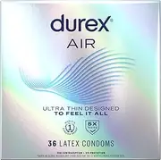 Durex Air Original Condom, 36Count