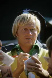 Jack Nicklaus during Thursday play at Augusta National. Augu - 1973 Old Photo 2