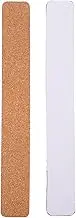 HOODANCOS 2sets Cork Strip for Office Cork Memo Board Strip Self-Adhesive Bulletin Bar Wall Decor for Home 2pcs*2