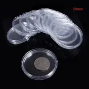 30mm Airtight Capsule COINN Holder Case Box 25Pcs