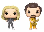 Parks & Rec - Locked In Ron & Leslie Pop!, 2 Pack
