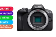 Canon EOS R100 Mirrorless Camera With Kit Box And Adapter - BRAND NEW