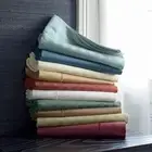 1000TC Ultra Soft Flat & Fitted Sheet Set Double/Queen/King/Super King Size Bed