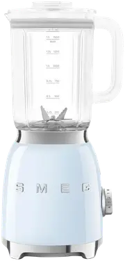 Smeg 50's Style Retro Bench Blender Pastel Blue