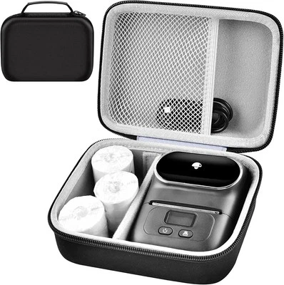 Case Compatible with Phomemo M110 Label Maker - Portable Mini Bluetooth black