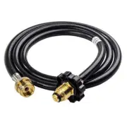 Gas Pipe Adapter Camping Canister Cooker Hose Flat Tank Propane Refill