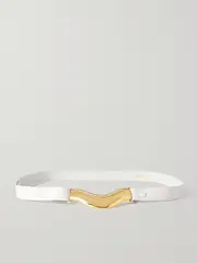 [Déhanche] Déhanche - Brancusi Leather Belt - Ivory - One size One size Ivory