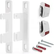 Wall Mount for Fritzbox 7590 AX 7530 7510 5590 5530 6660 6890 6850 4040 Fritz Box 7590 AX | Bracket - Two Pieces Including Mounting Material Screws and Dowels V2